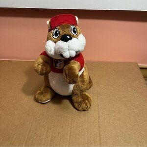 11” Bucees Plush Beaver Stuffed Animal Toy Doll Mascot Buc-ee's Collectible